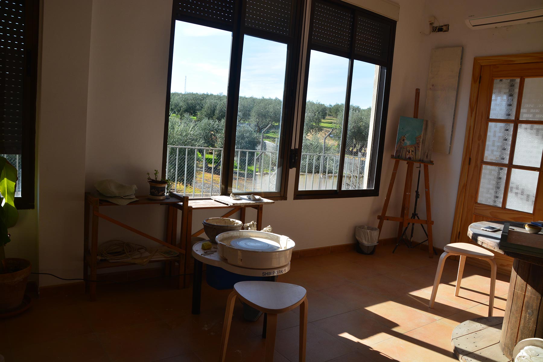 Oleoturismo y cerámica entre olivos: fin de semana creativo